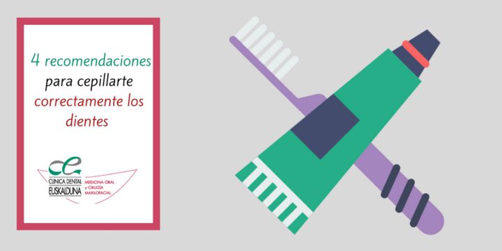 4 recomendaciones para cepillarte correctamente los dientes