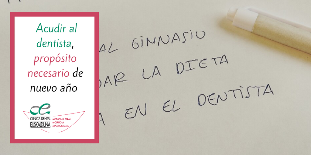 Acudir al dentista, propósito necesario de nuevo año